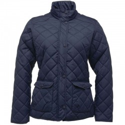 Plain Jacket Ladies Quilted Tarah Regatta